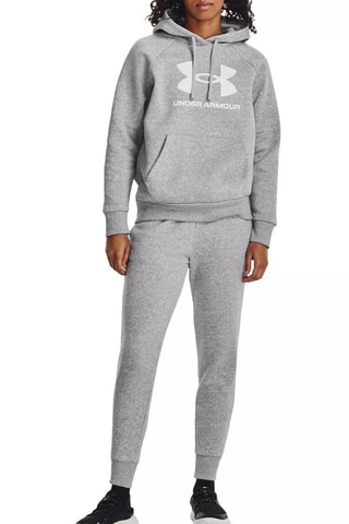 Sweat à capuche - Gris chiné et blanc