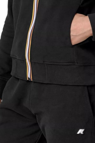 Veste de survêtement à capuche Deline - Noir