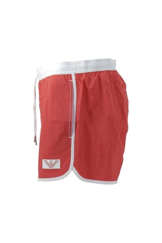 Short de bain  Rouge