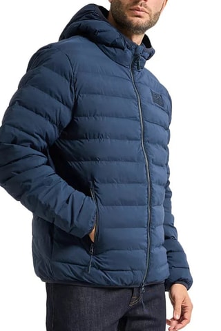 Doudoune à capuche - Bleu marine