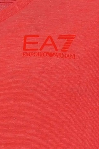 T-shirt de plage - Rouge chiné