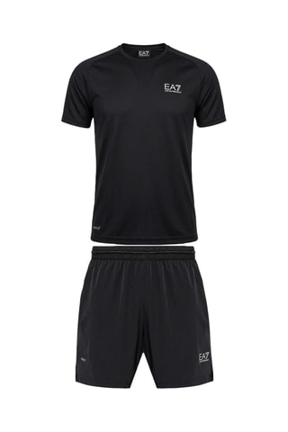 T-shirt et short - Noir