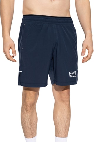 Short de randonnée - Bleu nuit et blanc