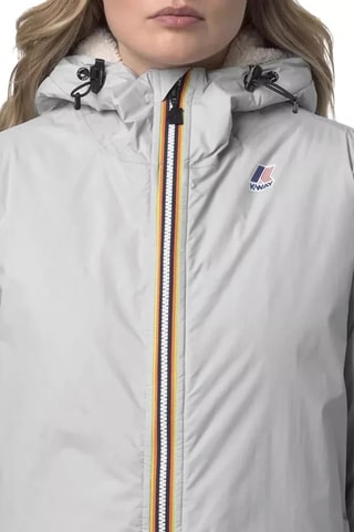 Blouson de marche à capuche - Gris clair