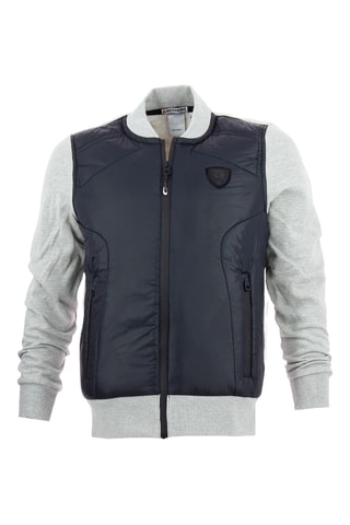 Veste - Bleu marine et gris clair chiné