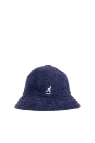 Bob en angora - Bleu marine