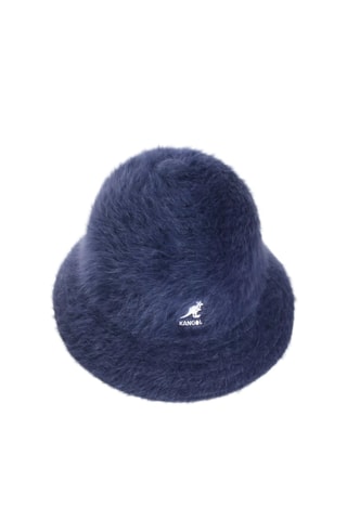 Bob en angora - Bleu marine