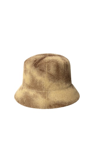 Bob tie and dye - Beige et marron