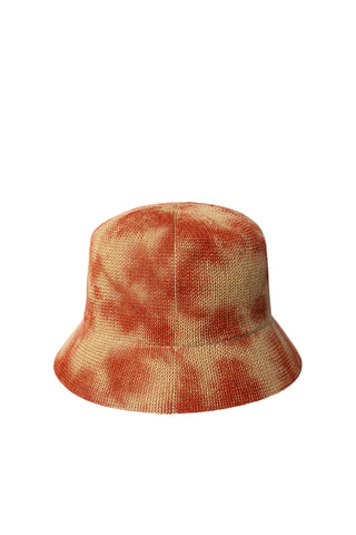 Bob tie and dye - Beige et orange