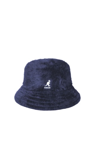 Bob en angora - Bleu marine