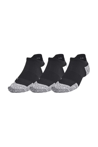3 paires de socquettes - Noir et gris clair chiné