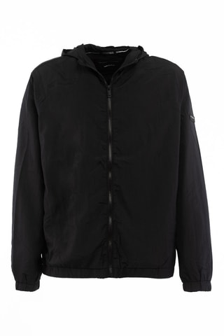 Coupevent à capuche - Noir