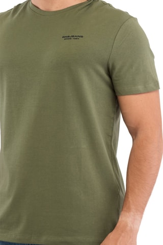 T-shirt slim - Vert