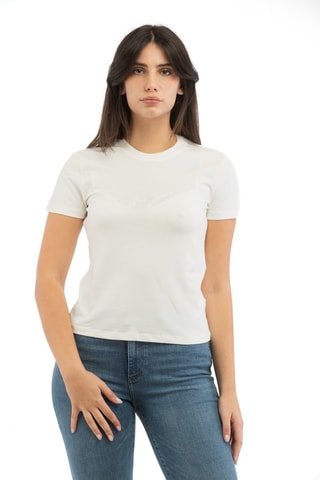 T-shirt slim - Écru