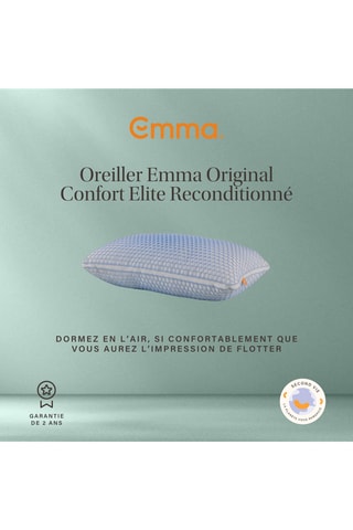 Oreiller reconditionné - Blanc - Emma