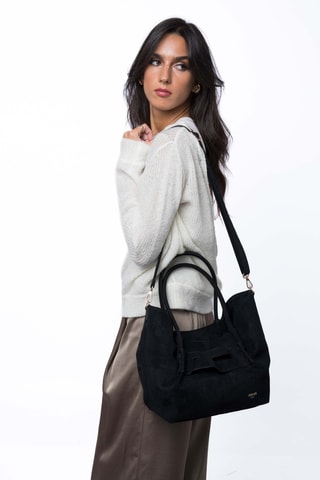 Mala shopper Seventys - Preto