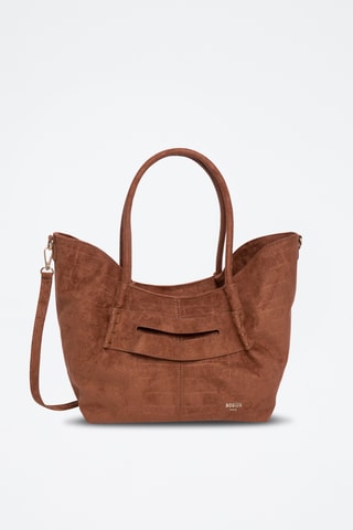 Mala shopper Seventys - Castanho