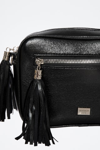 Mala a tiracolo Glitter - Preto