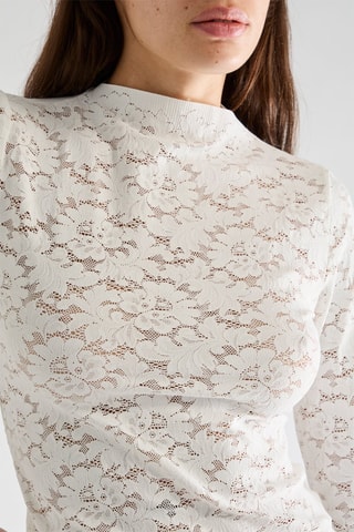 Top in pizzo Gips - Ecume