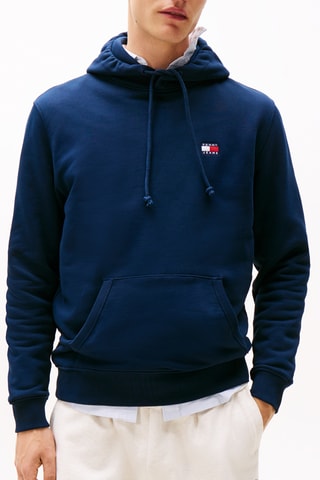 Sweat à capuche regular - Bleu marine