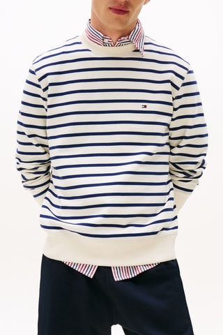 Sweat - Bleu marine et ivoire