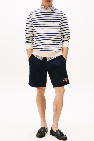 Sweat - Bleu marine et ivoire