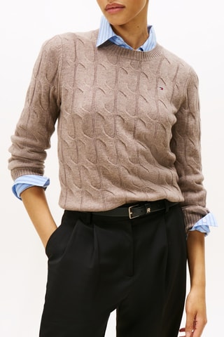 Pull en laine - Beige
