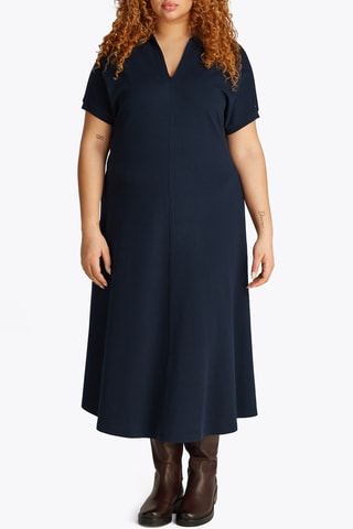 Robe longue - Bleu marine