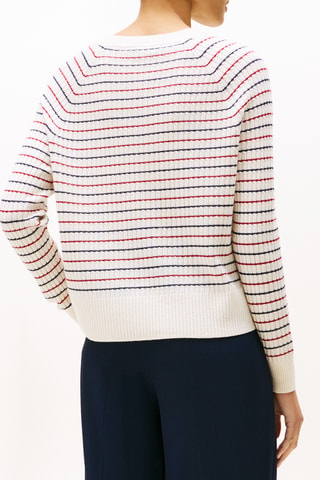 Pull en laine et cachemire - Blanc