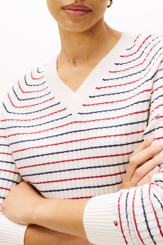 Pull en laine et cachemire - Blanc
