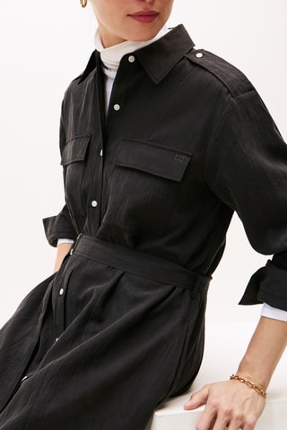 Robe chemise - Noir