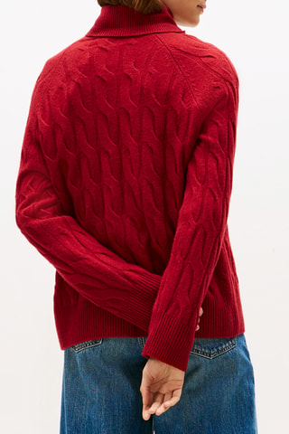 Pull en laine - Rouge