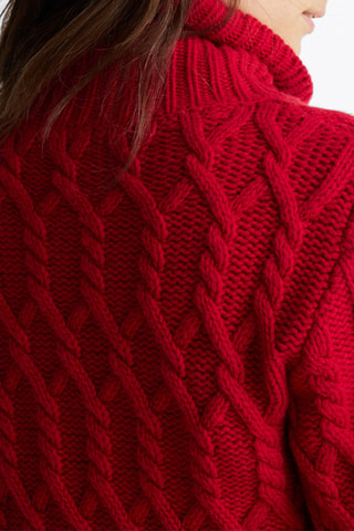 Pull en laine - Rouge