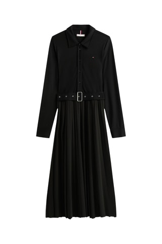 Robe plissée - Noir