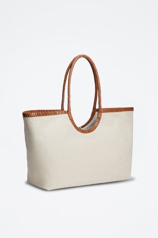 Cabas en lin - Beige