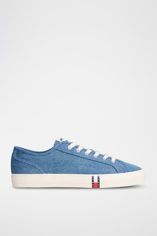 Tennis en jean - Bleu
