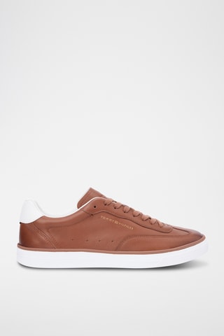 Baskets en cuir nappa - Marron