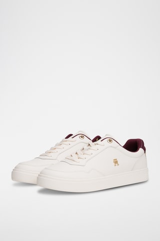 Baskets en cuir nappa - Blanc
