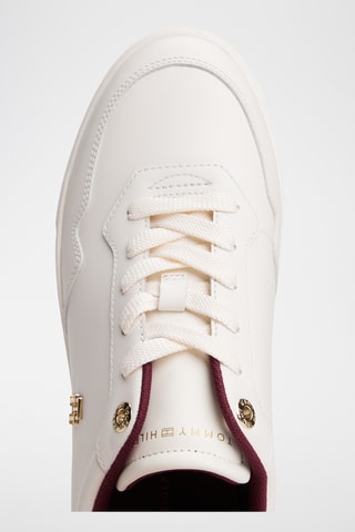 Baskets en cuir nappa - Blanc