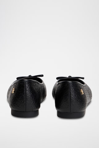 Ballerines en cuir nappa - Noir