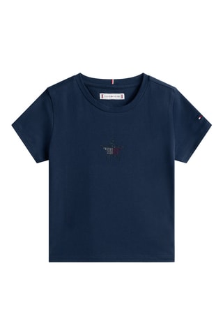 T-shirt slim - Bleu marine