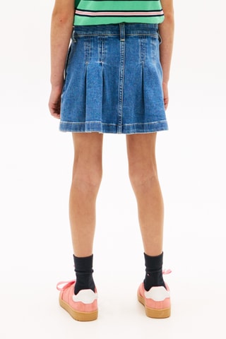 Jupe en jean - Bleu cobalt