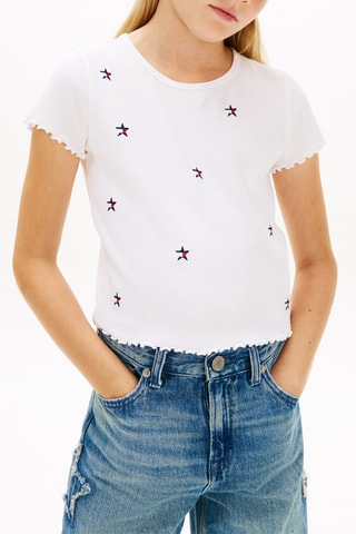 T-shirt slim - Blanc