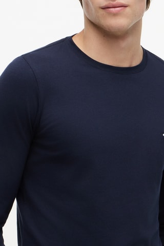 T-shirt slim - Bleu marine