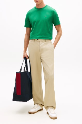 Camiseta regular fit - Verde oscuro