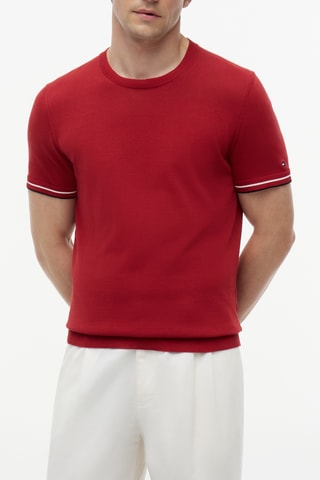 T-shirt regular - Rouge