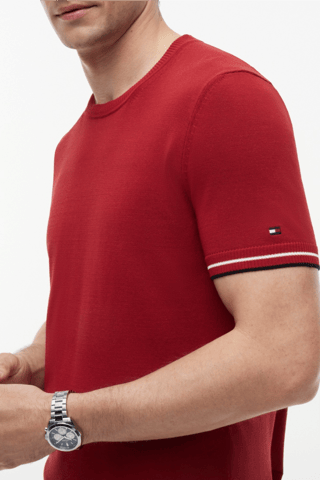 T-shirt regular - Rouge
