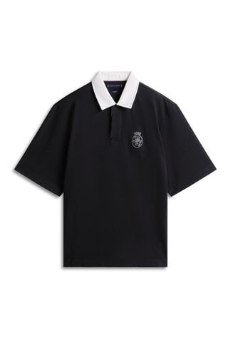 Polo relaxed - Noir