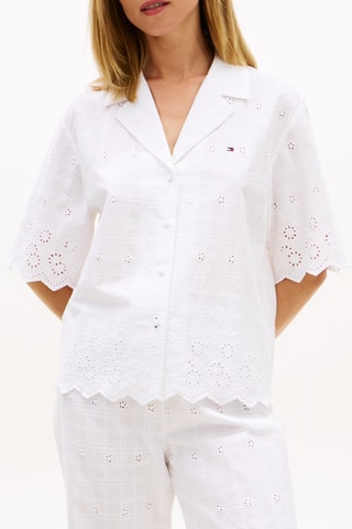 Chemise de pyjama - Blanc