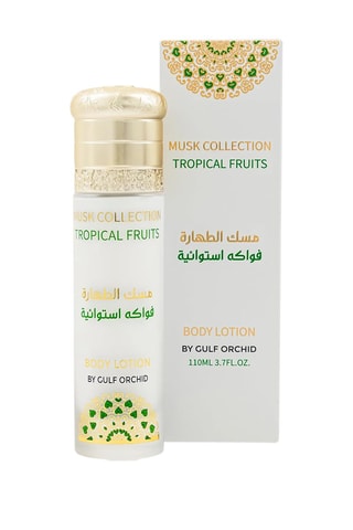 Loción corporal Musk Collection Tropical Fruits - 110 ml - Gulf Orchid